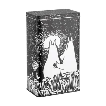 Mumin Friendship lata de café em metal - Friendship, 12x8x20 cm - Muurla
