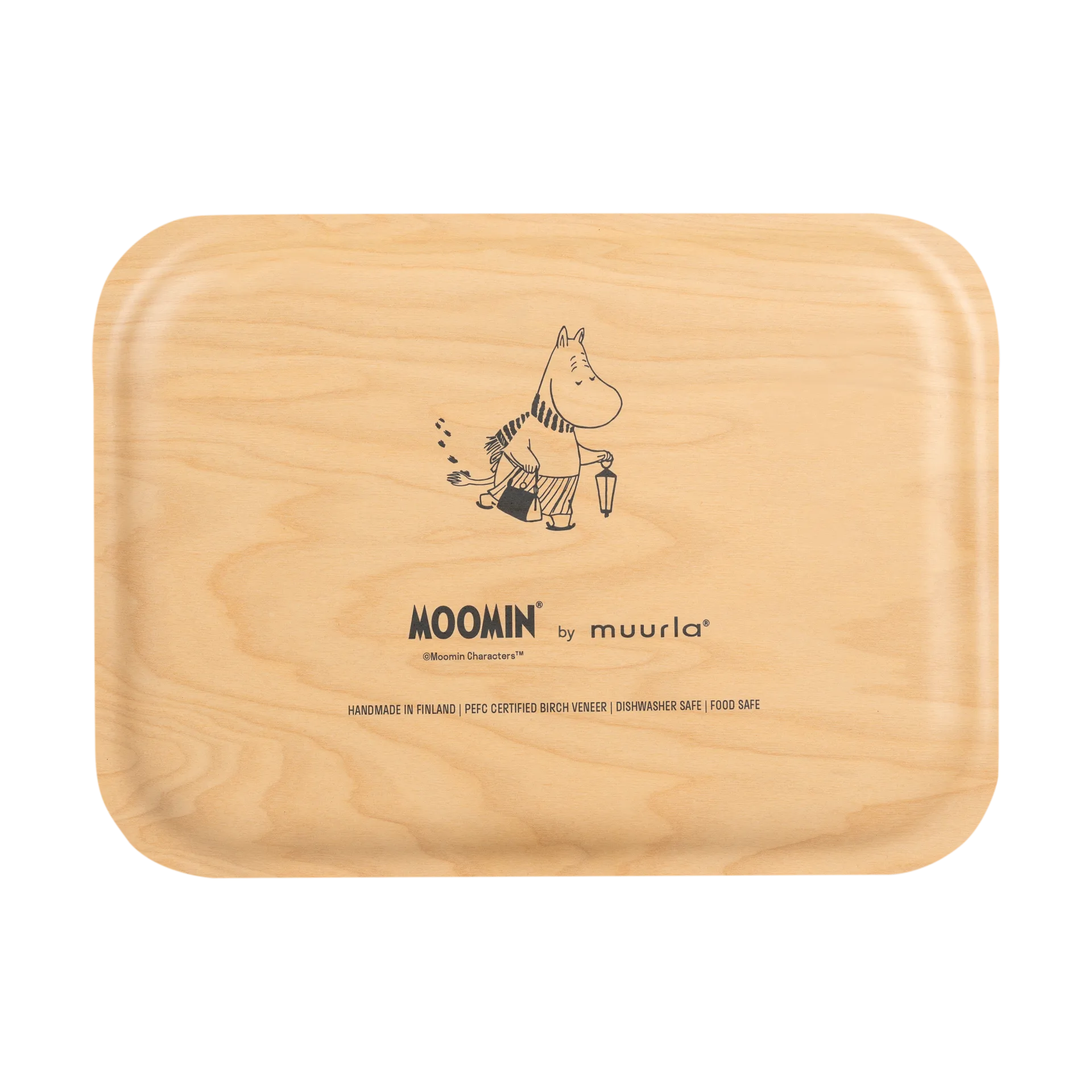 Mumin tabuleiro 20x27 cm, Let it snow Muurla
