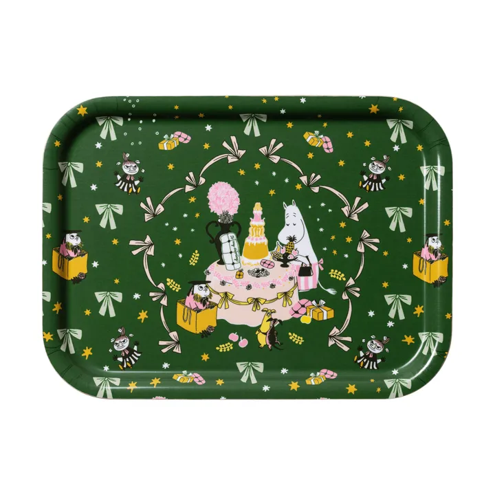 Mumin tabuleiro 20x27 cm - Presente de amor - Muurla