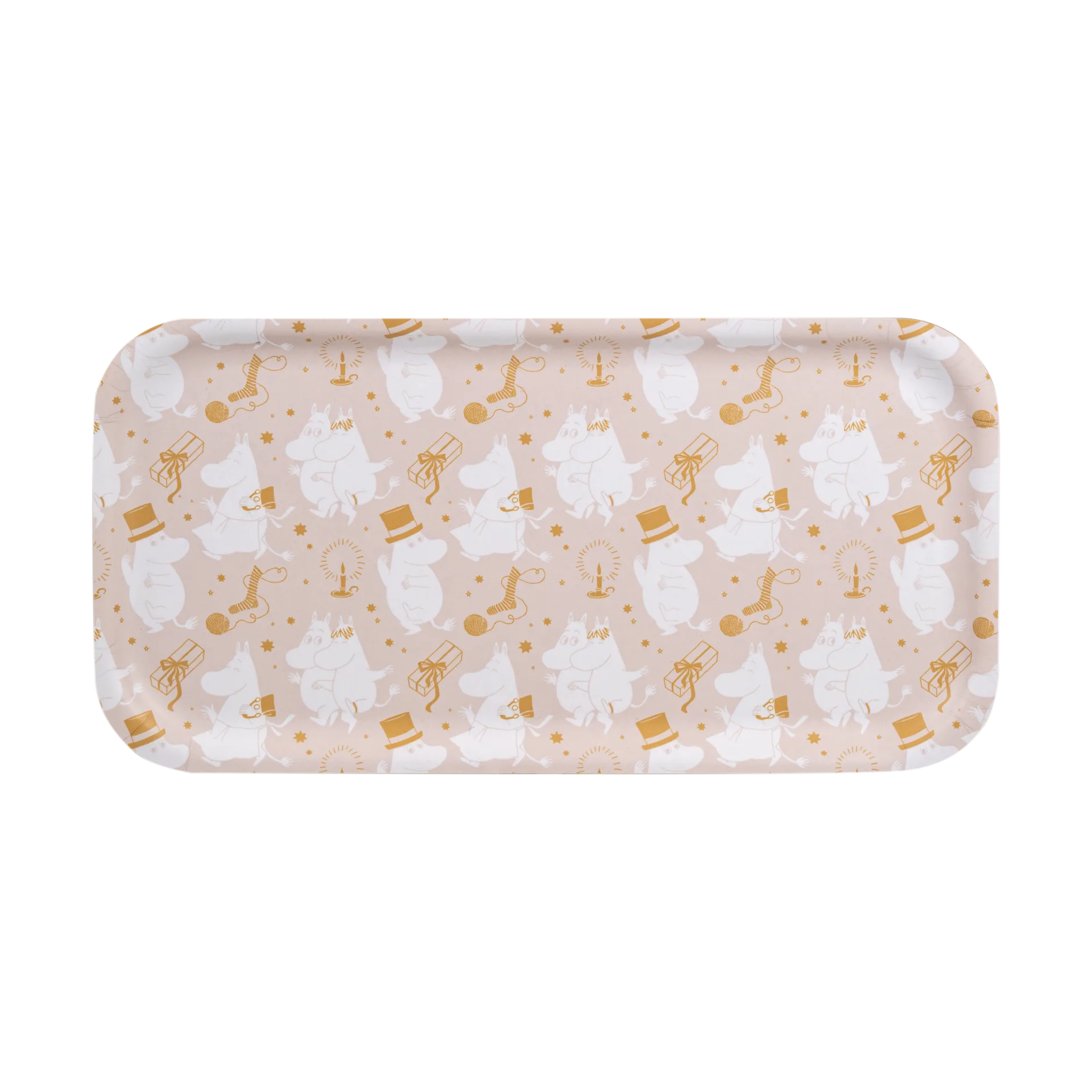 Mumin tabuleiro 22x43 cm, Sparkling stars Muurla