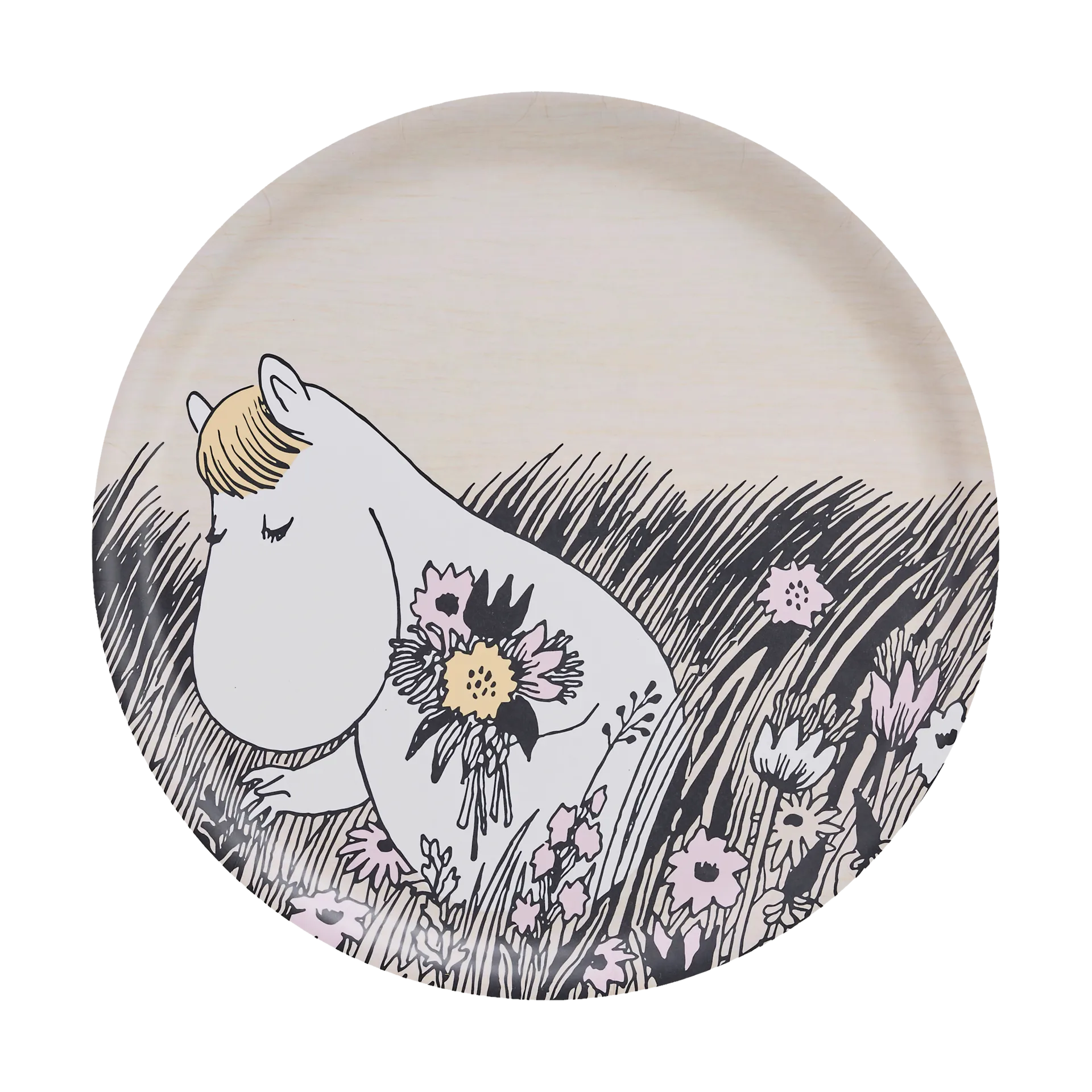 Mumin tabuleiro Ø35 cm, Summer night Muurla