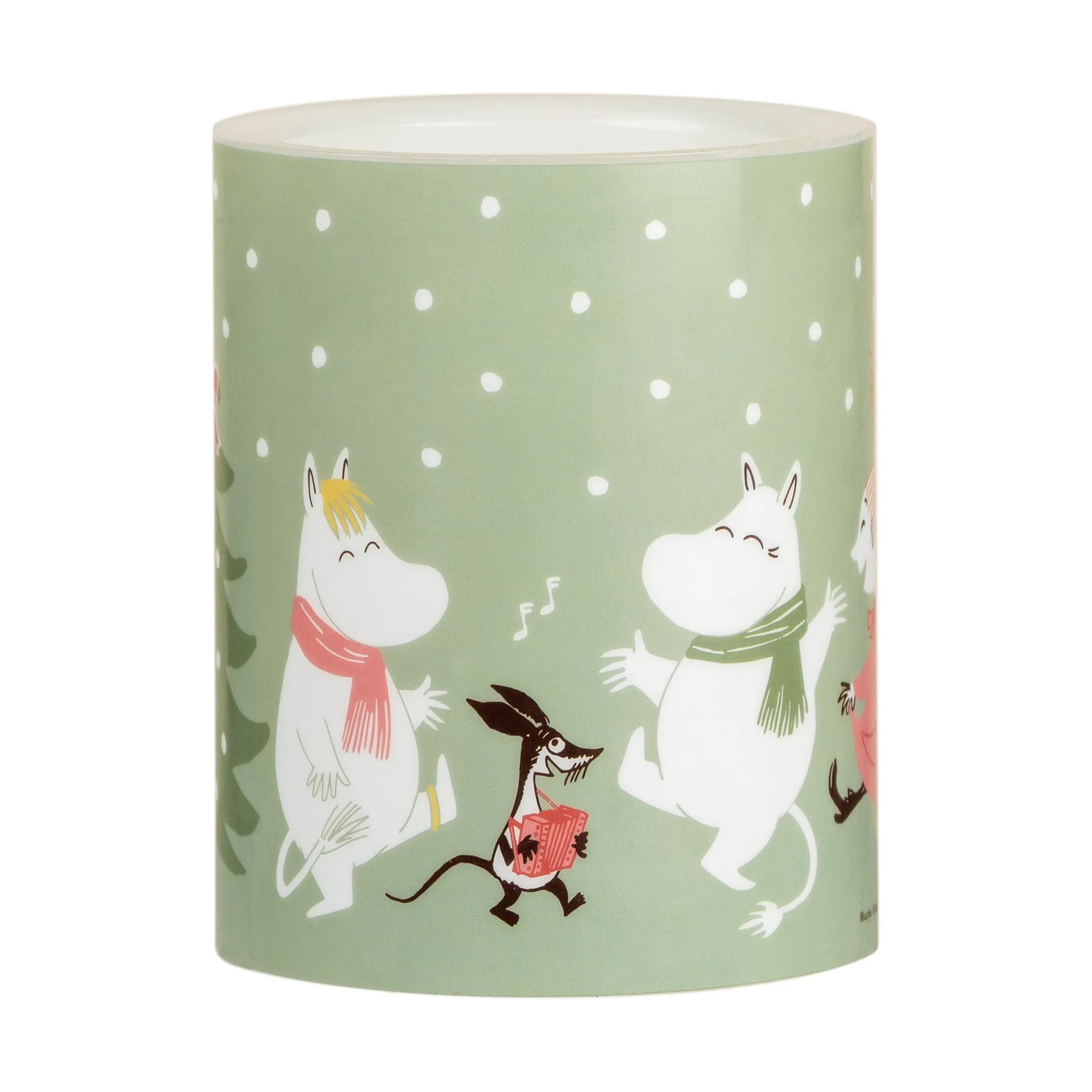 Mumin vela LED 12,5 cm, Festive spirits Muurla