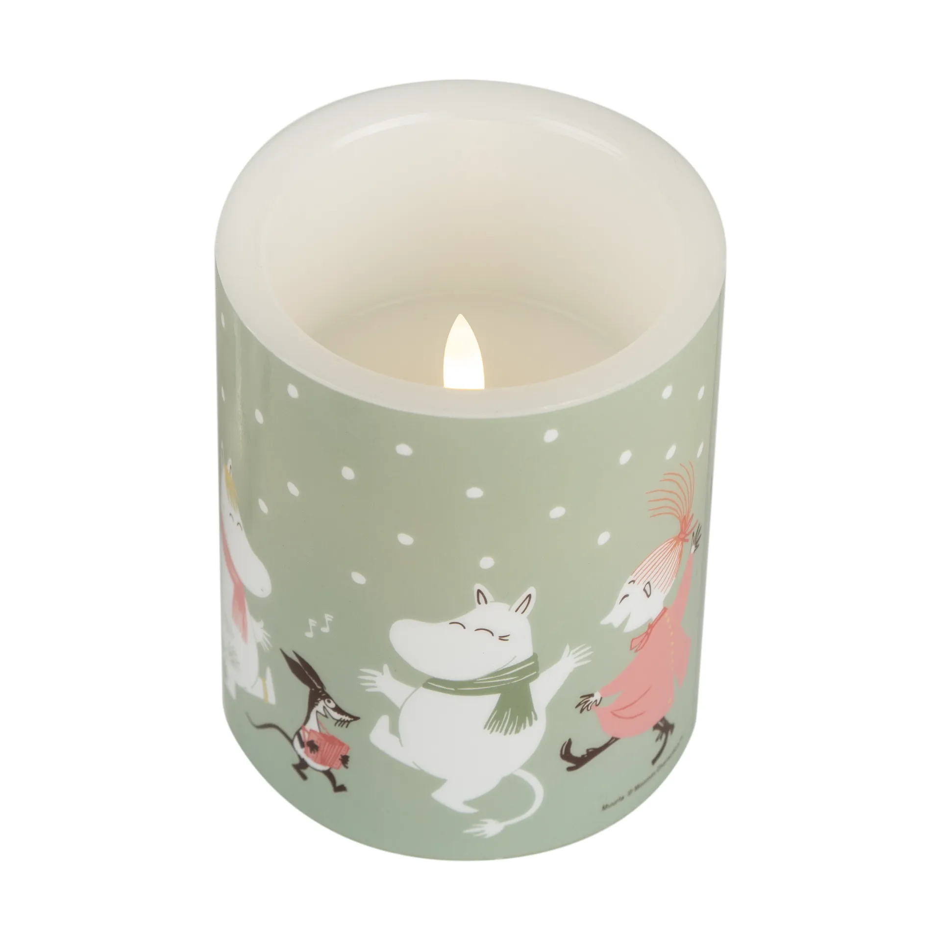 Mumin vela LED 12,5 cm, Festive spirits Muurla