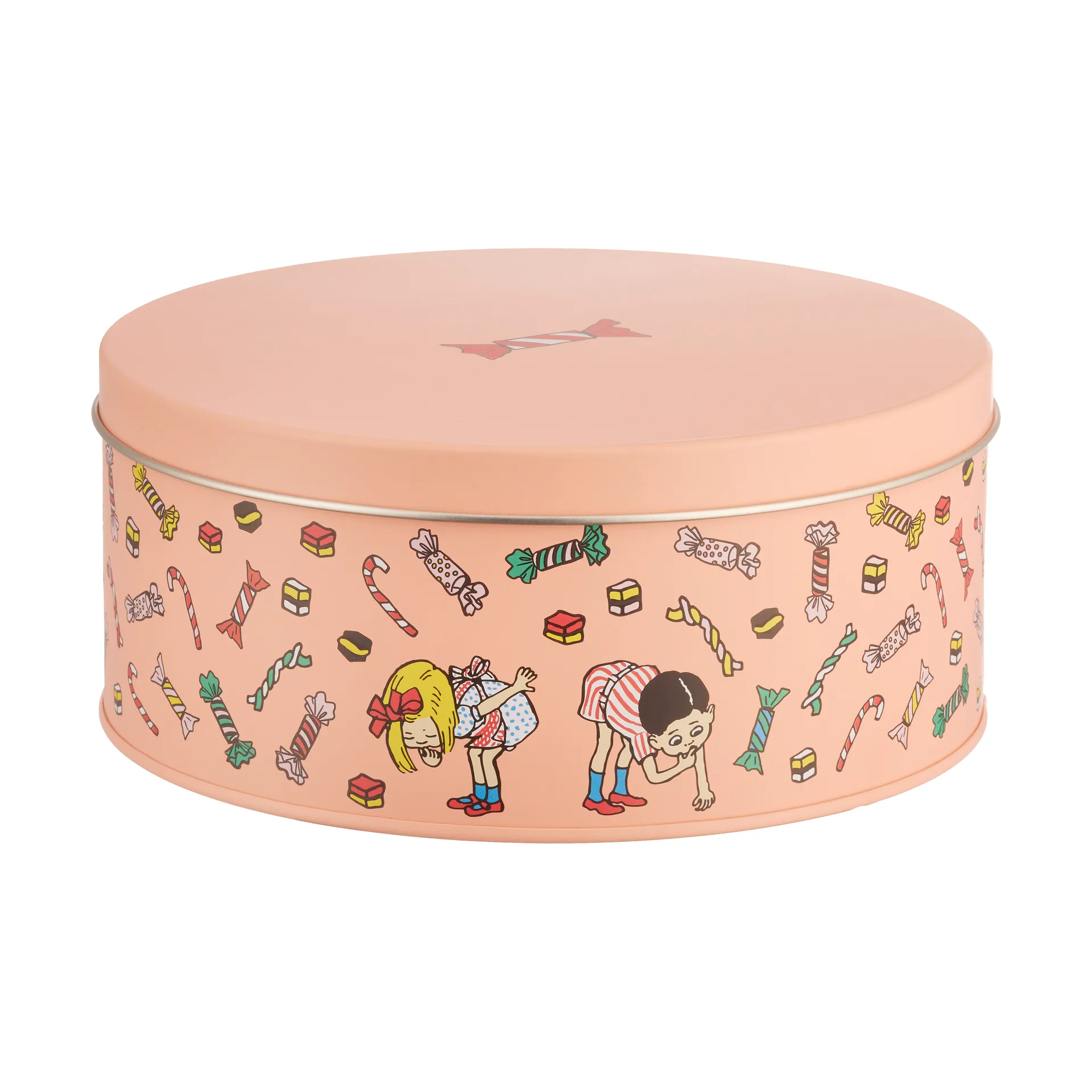 Pippi frasco de armazenamento com tampa Ø15 cm, Candy Muurla