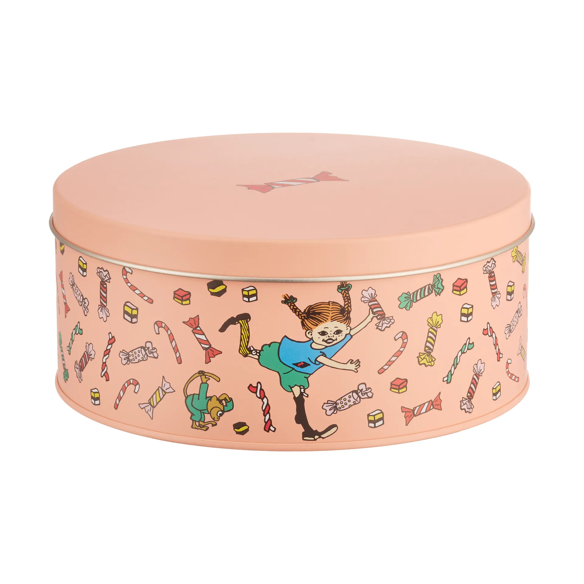 Pippi frasco de armazenamento com tampa Ø15 cm, Candy Muurla