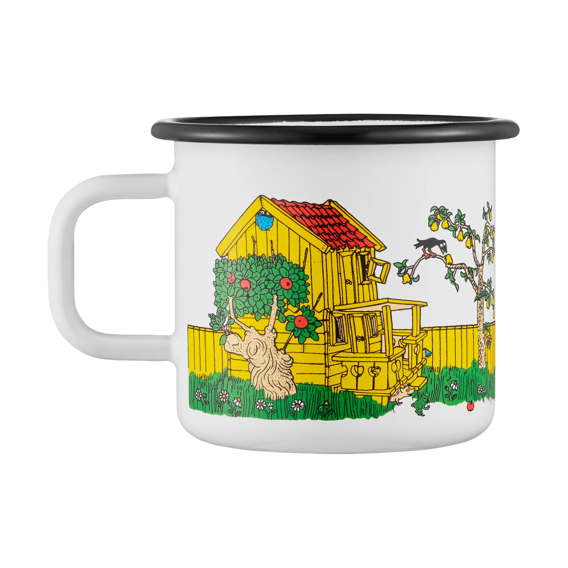 Pippi Långstrump caneca de esmalte 3,7 dl, O Caminho para Casa Muurla