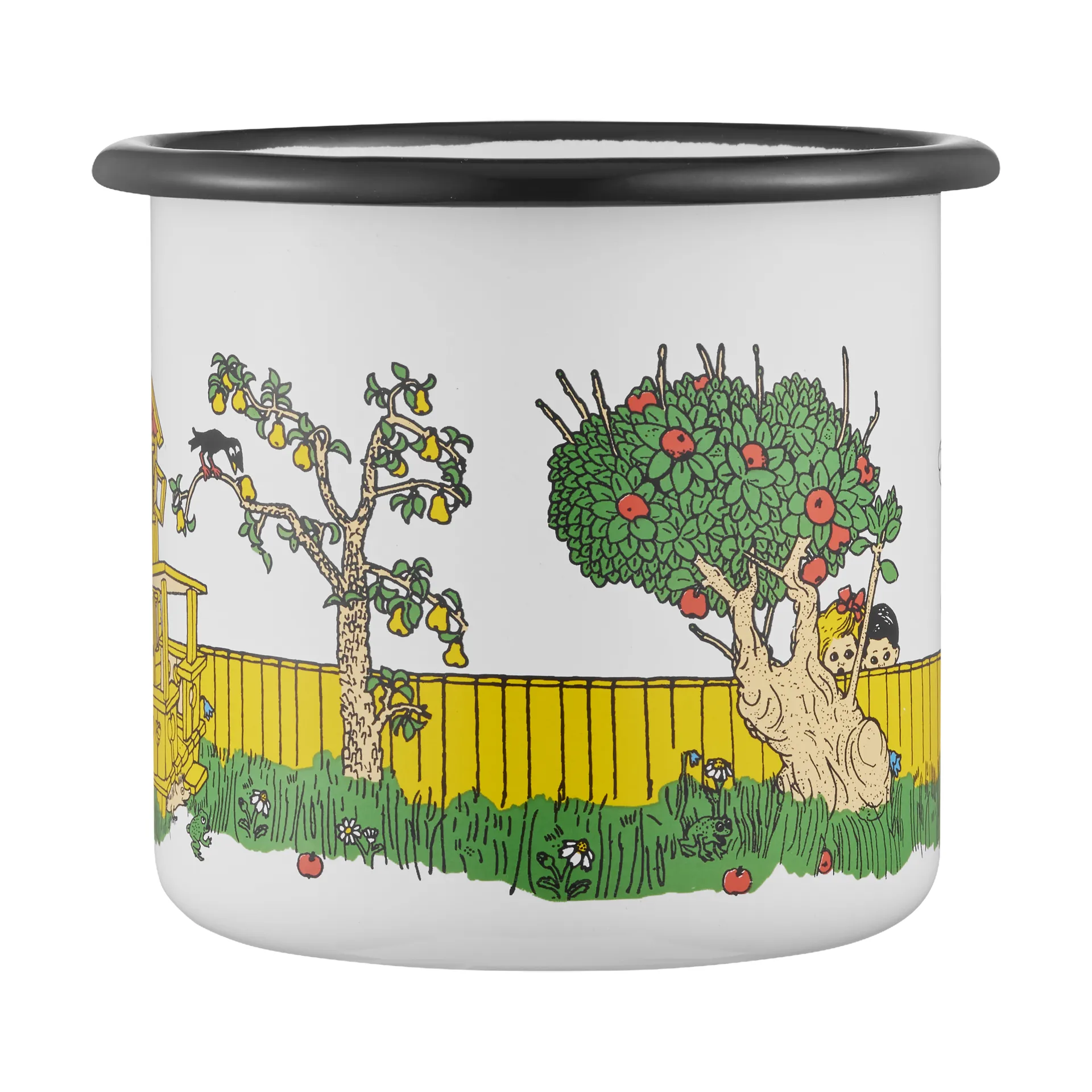 Pippi Långstrump caneca de esmalte 3,7 dl, O Caminho para Casa Muurla