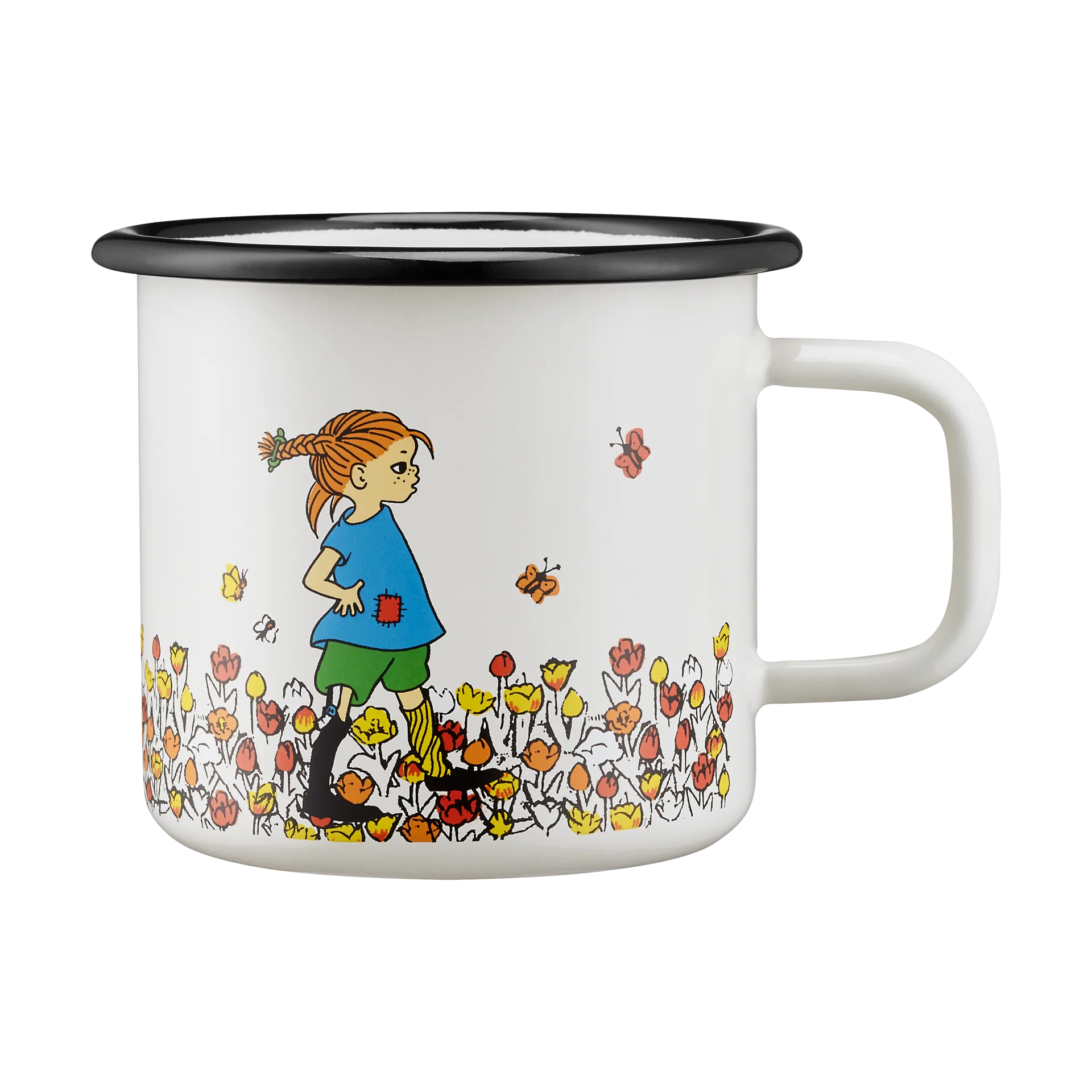Pippi Långstrump caneca de esmalte 3,7 dl, Seja Mais Pippi Muurla