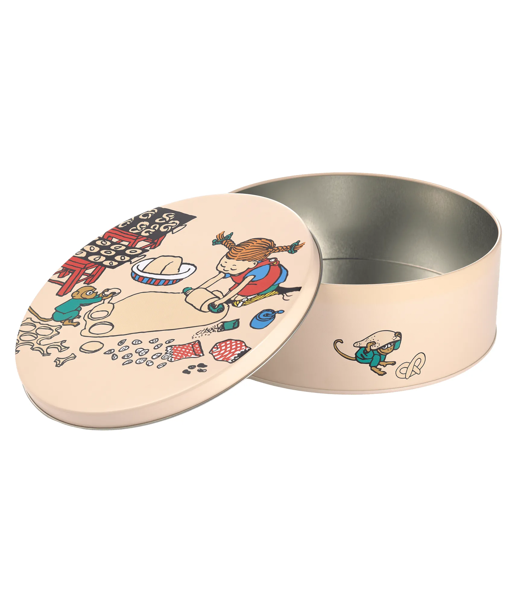 Pippi lata de metal Ø18 cm, Baking Muurla