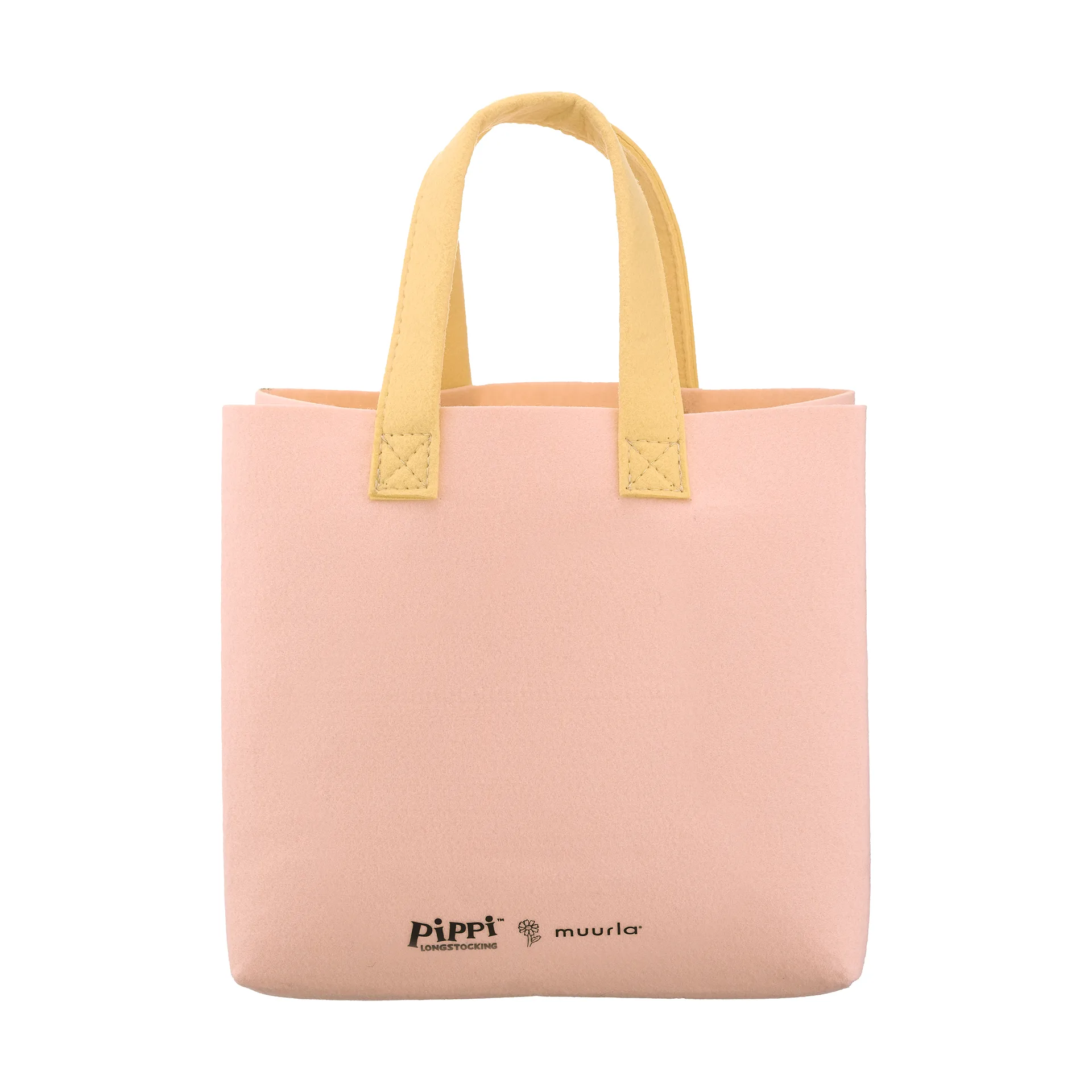 Pippi Tote Bag bolsa 25x25 cm, Pippi e o Cavalo Muurla