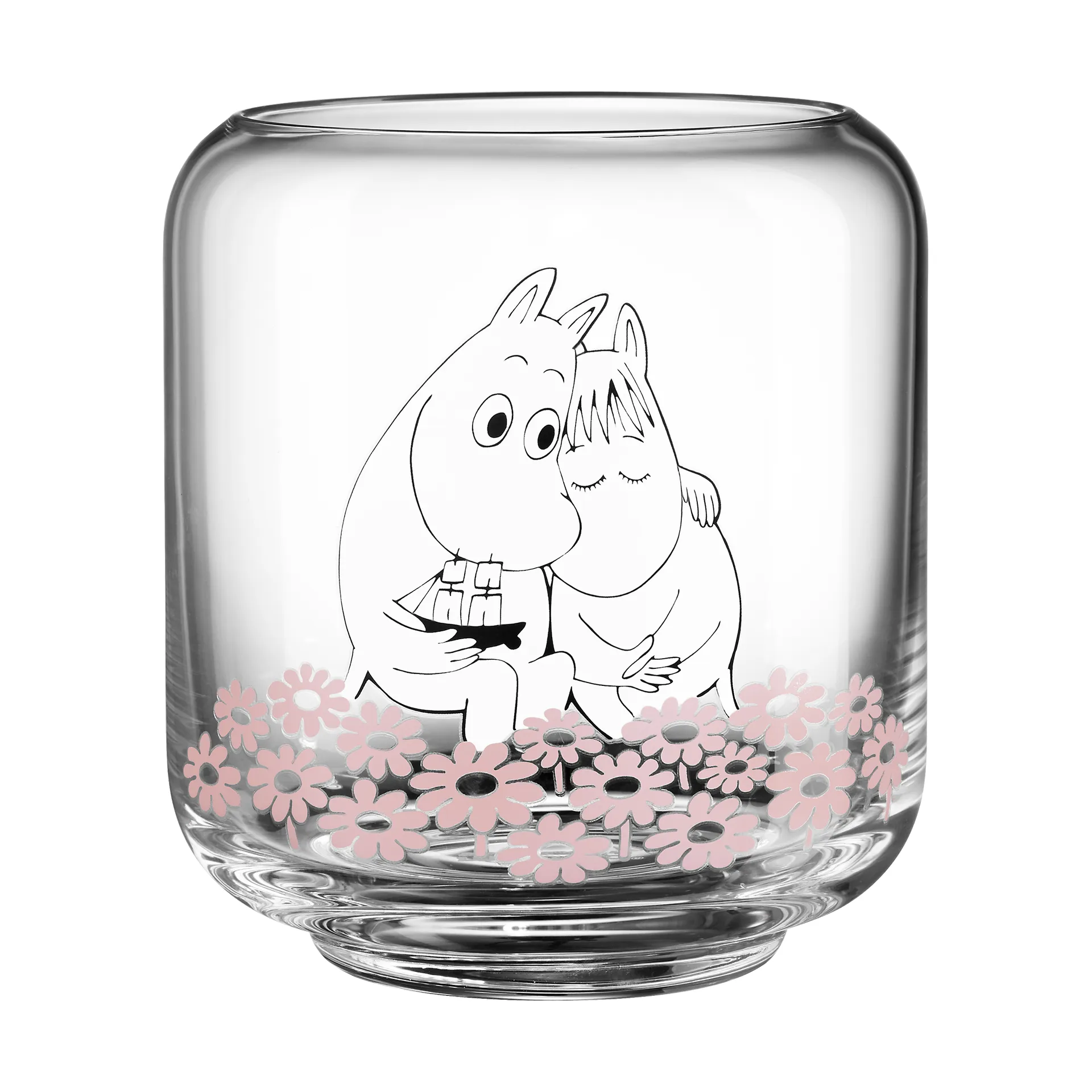 Porta-velas/vaso Moomin 10 cm, Together Muurla