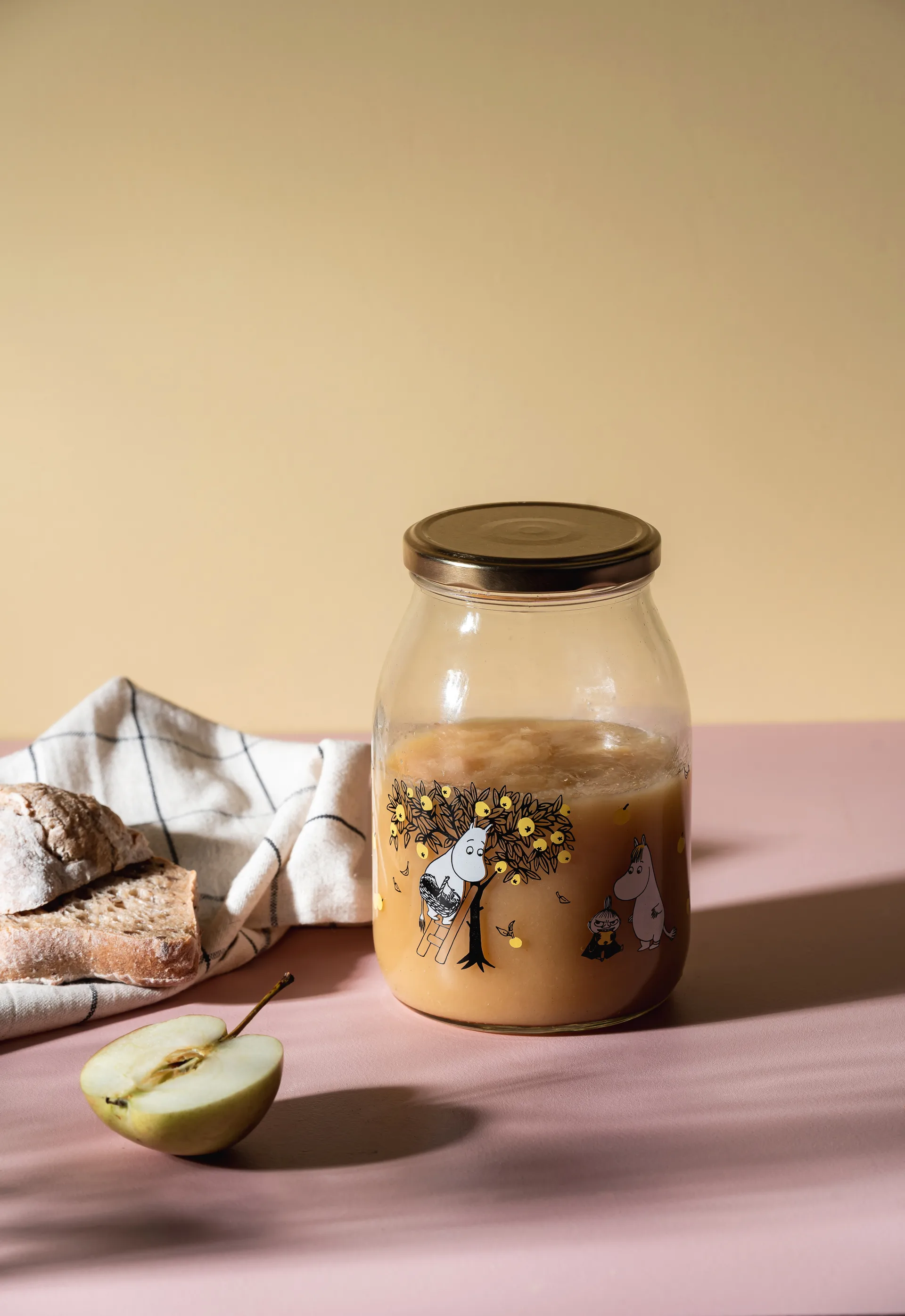 Recipiente de vidro Moomin 1 L, Apples Muurla