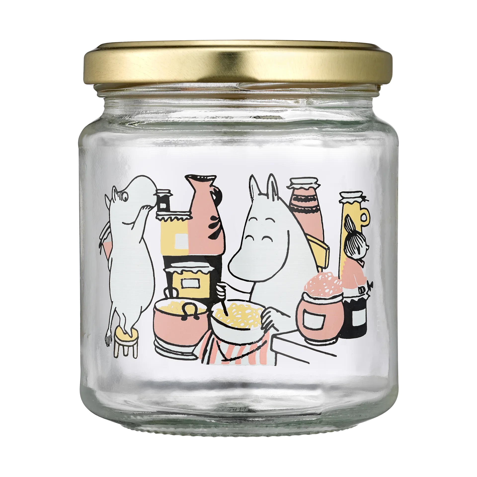 Recipiente de vidro Moomin 30 cl, Jam Muurla