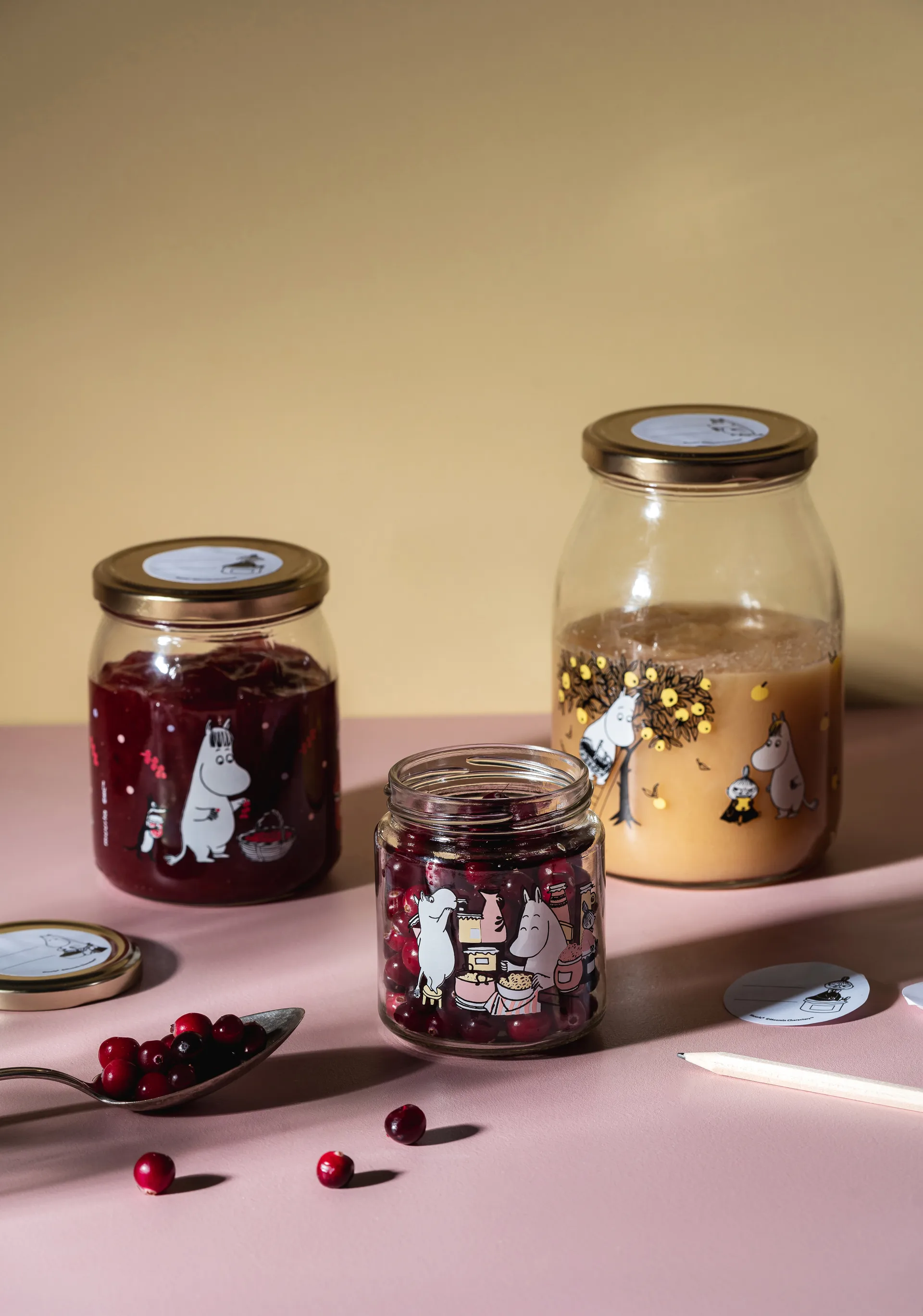 Recipiente de vidro Moomin 30 cl, Jam Muurla