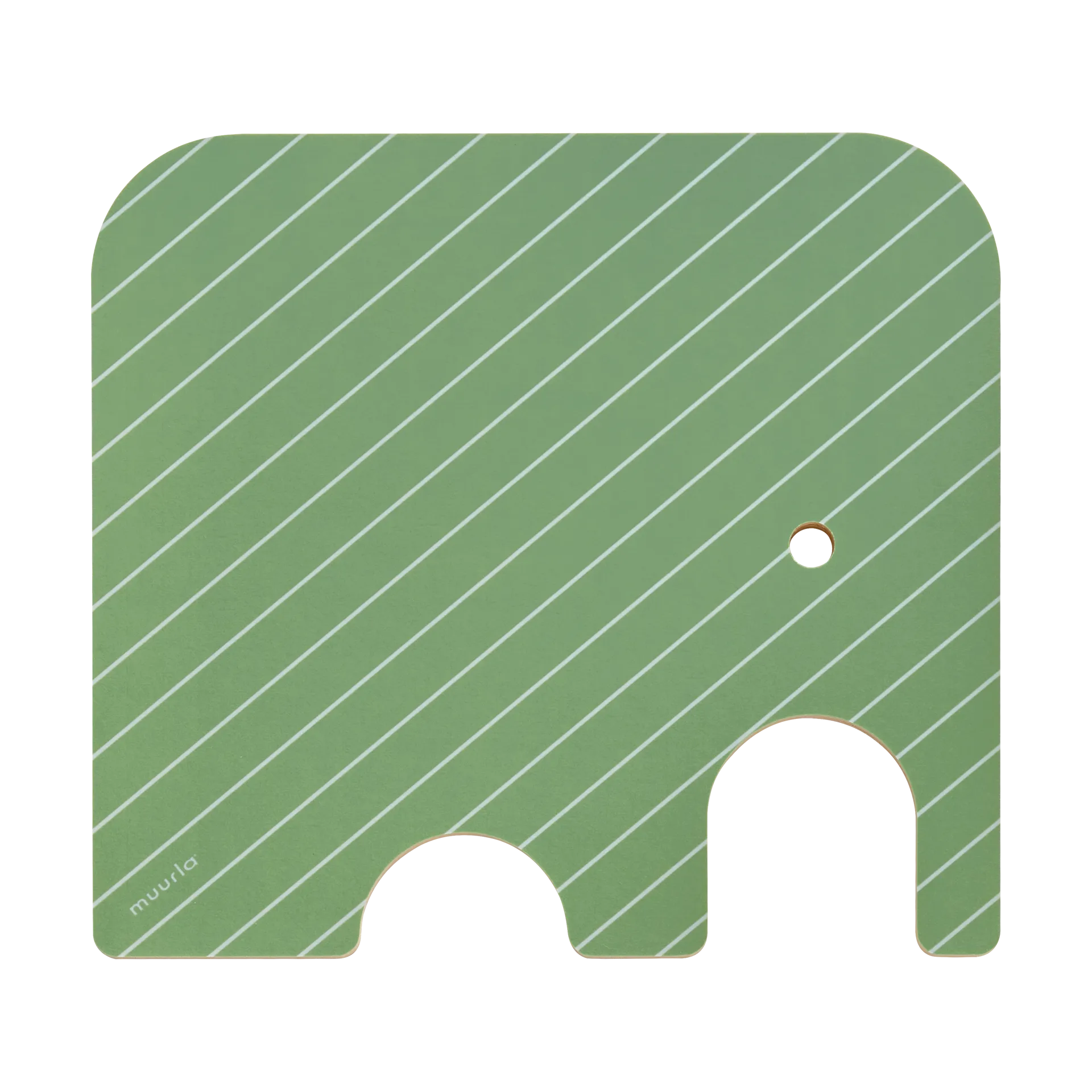 Tábua de Cortar Elephant Chop & Serve S, Green Muurla