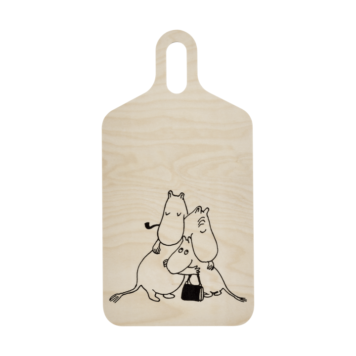 Tábua de cortar Mumin 80 23x44 cm, Branco Muurla