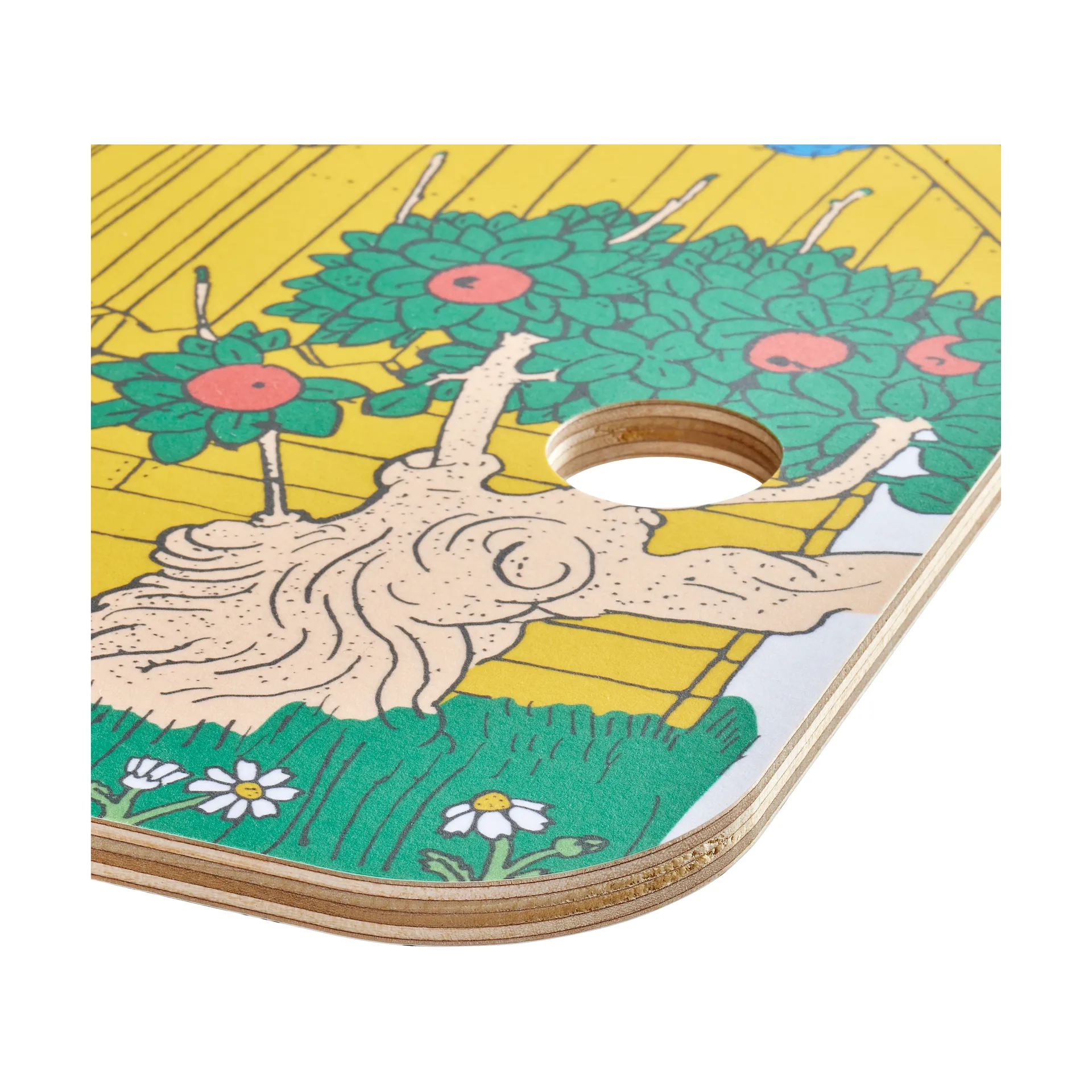 Tábua de cortar Pippi Chop & Serve 18x44 cm, The Way Home Muurla