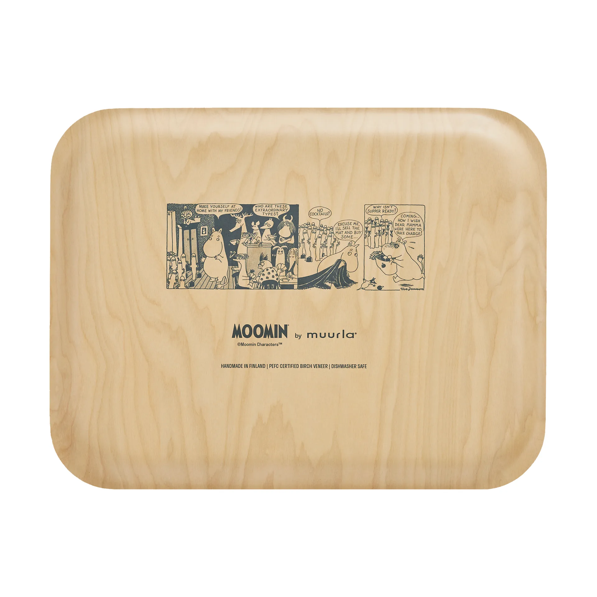 Tabuleiro Moomin 28x36 cm, Room for all Muurla