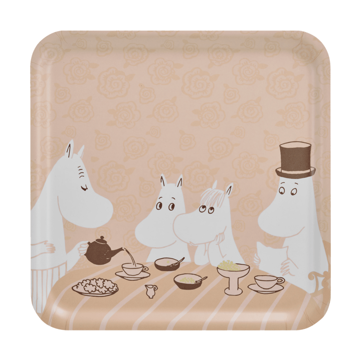 Tabuleiro Moomin 33x33 cm - Coffee time - Muurla