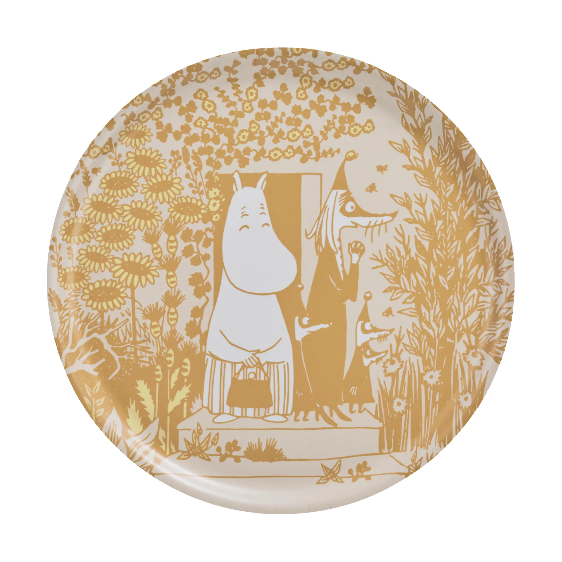 Tabuleiro Moomin Ø40 cm, Wild garden Muurla