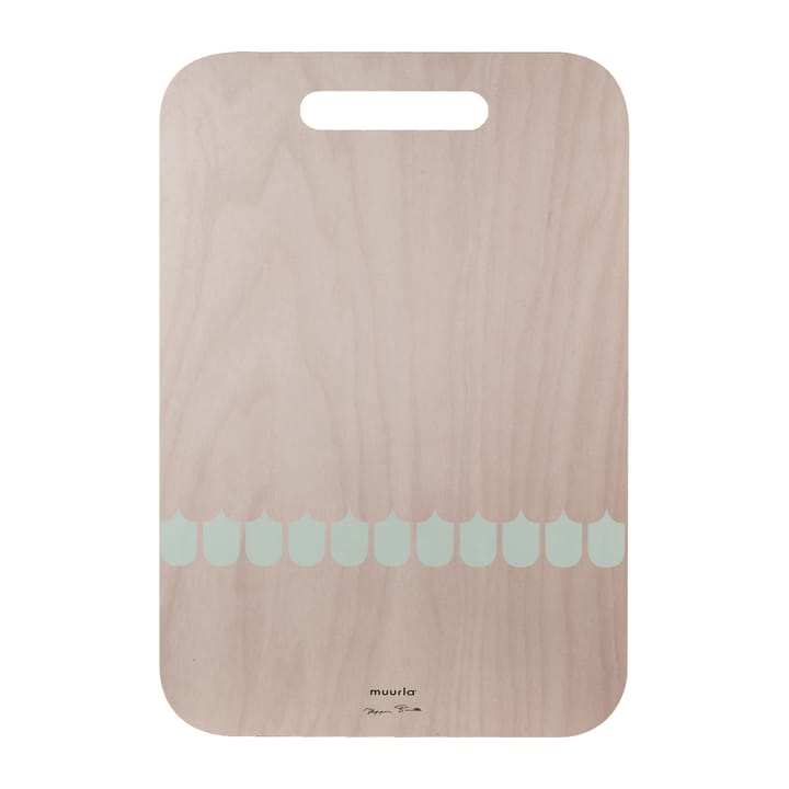 Tabuleiro Vappu Chop & Serve 30x44 cm, Bétula-Verde Muurla