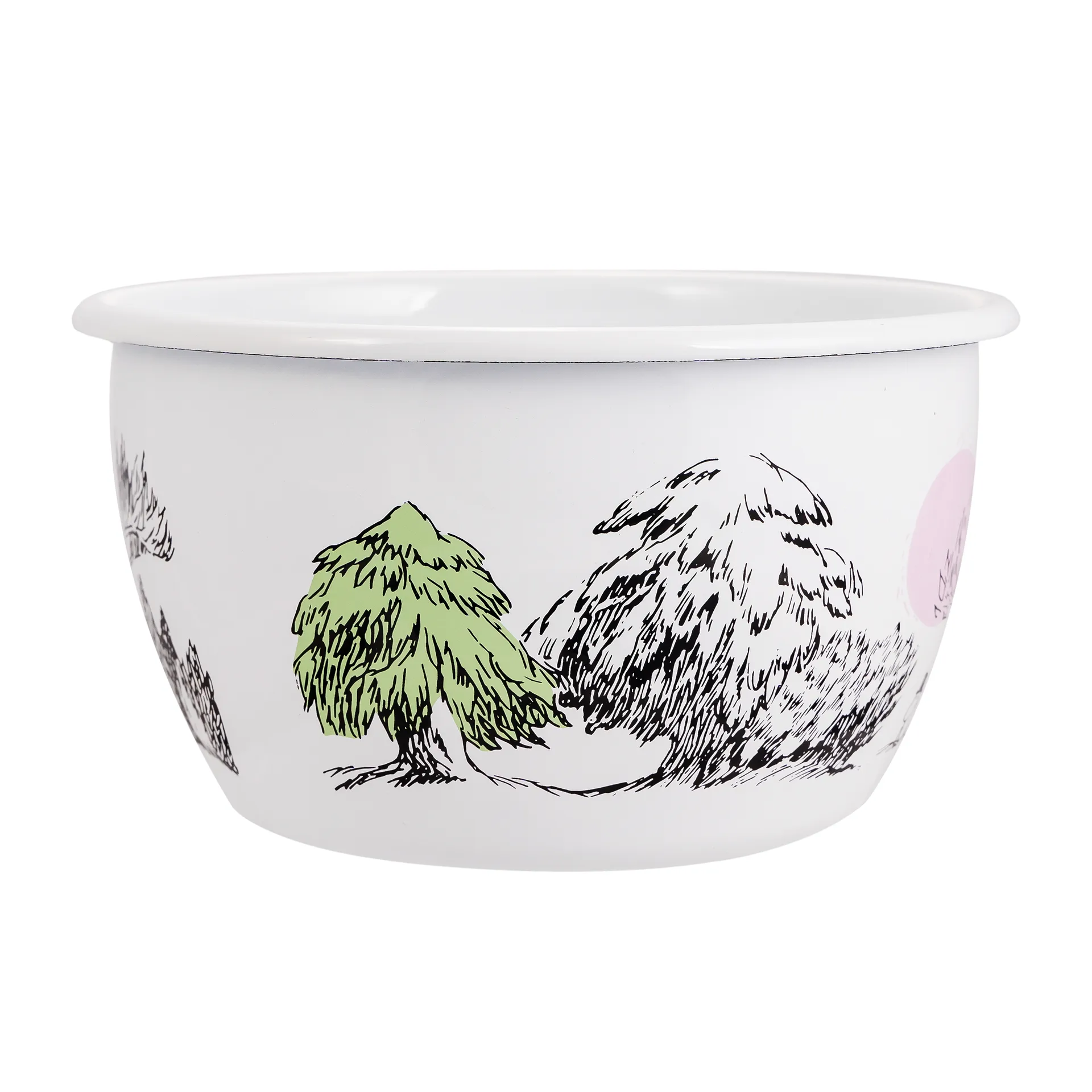 Tigela esmalte Just wandering 2 L, Multi Muurla