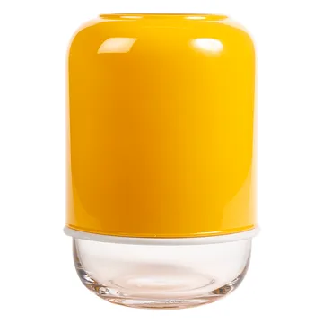 Vaso ajustável Capsule 18-28 cm - ouro-transparente  - Muurla