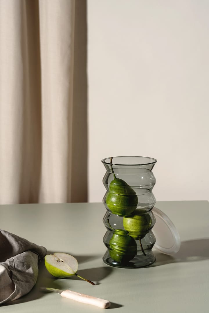 Vaso Waves 20 cm, Cinza Muurla