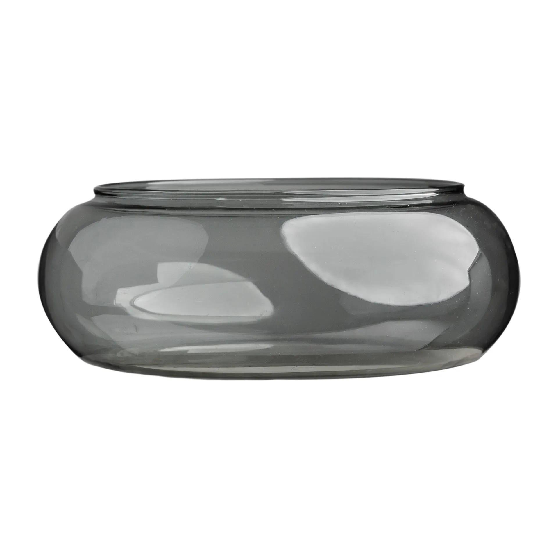 Vaso/lanterna Bagel 22 cm, cinza Muurla