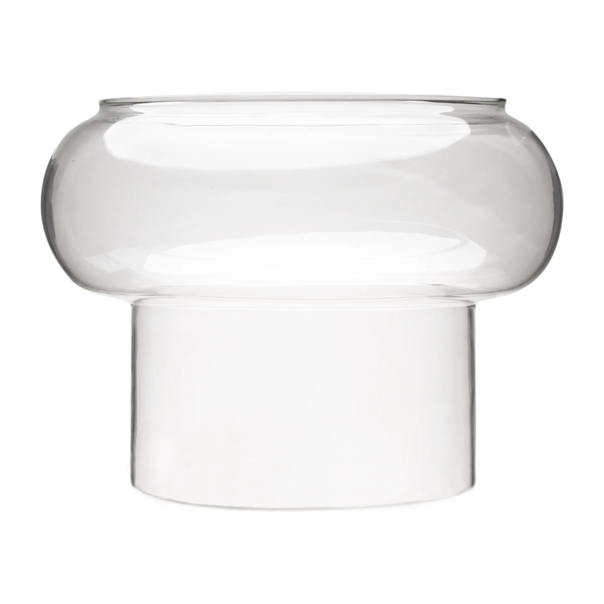 Vaso/lanterna Bagel 22 cm, cinza Muurla