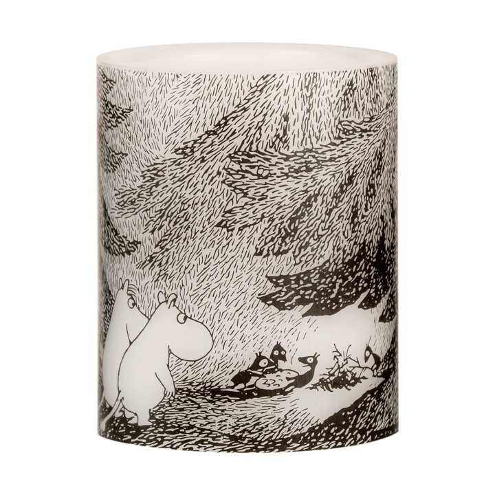 Vela LED Moomin 12,5 cm - Under the trees - Muurla
