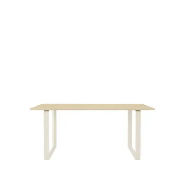 70/70 mesa de jantar 170x85 cm - Carvalho-areia sólido - Muuto