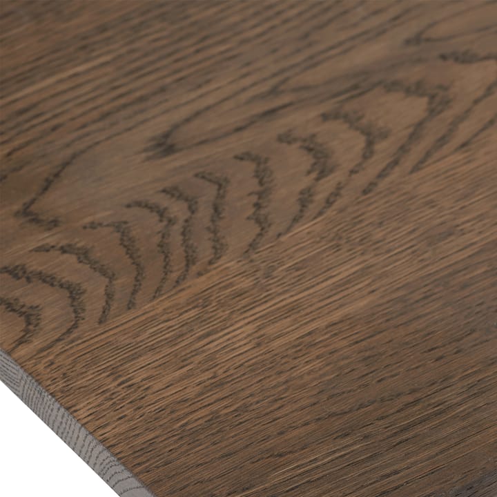 70/70 mesa de jantar 170x85 cm, Carvalho-preto fumado sólido Muuto