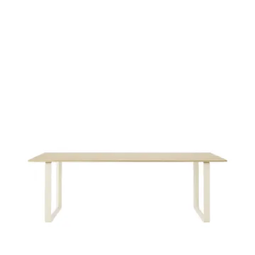 70/70 mesa de jantar 225x90 cm - Carvalho-areia sólido - Muuto