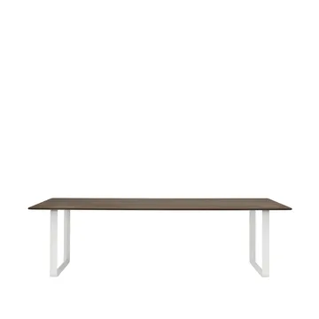 70/70 mesa de jantar 255x108 cm - Carvalho-Branco fumado sólido - Muuto
