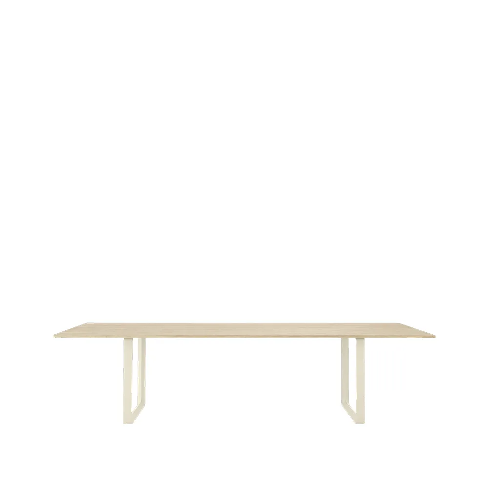 70/70 mesa de jantar 295x108 cm, Carvalho-areia sólido Muuto