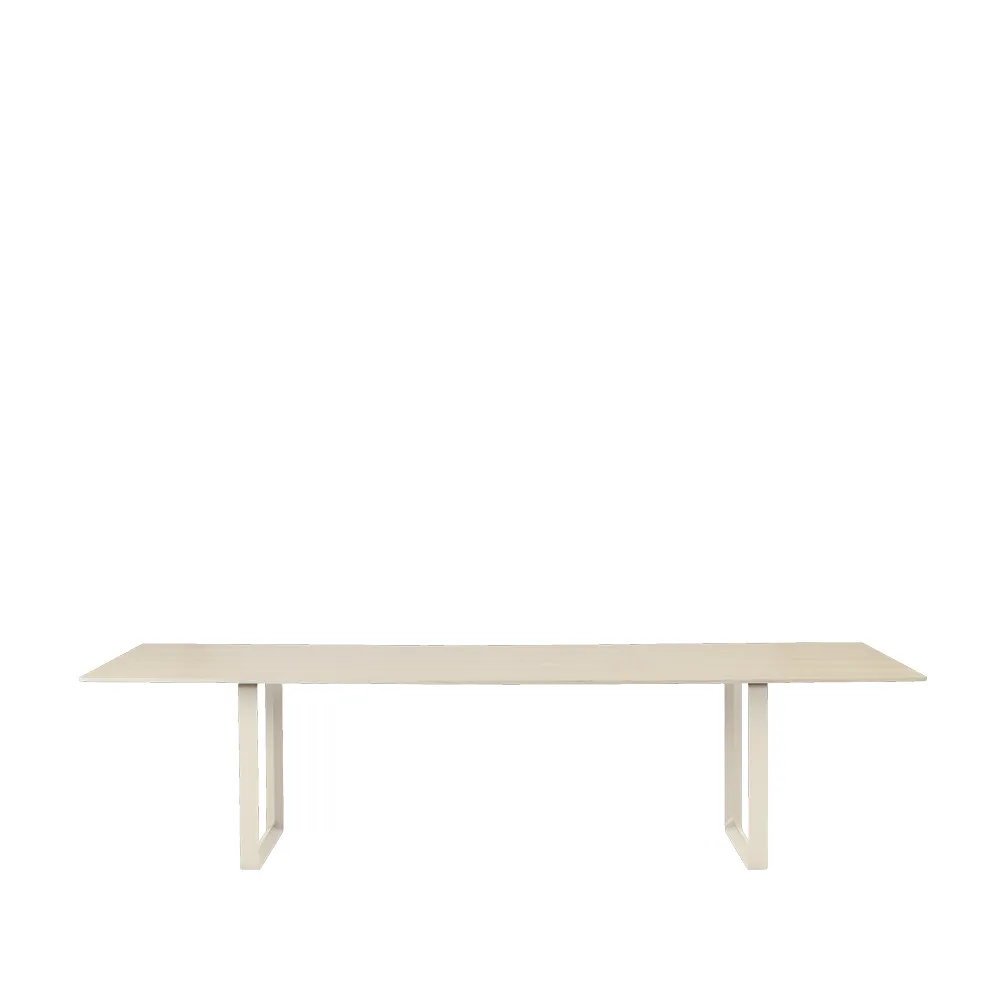 70/70 mesa de jantar 295x108 cm, Folheado de carvalho-compensado-areia Muuto