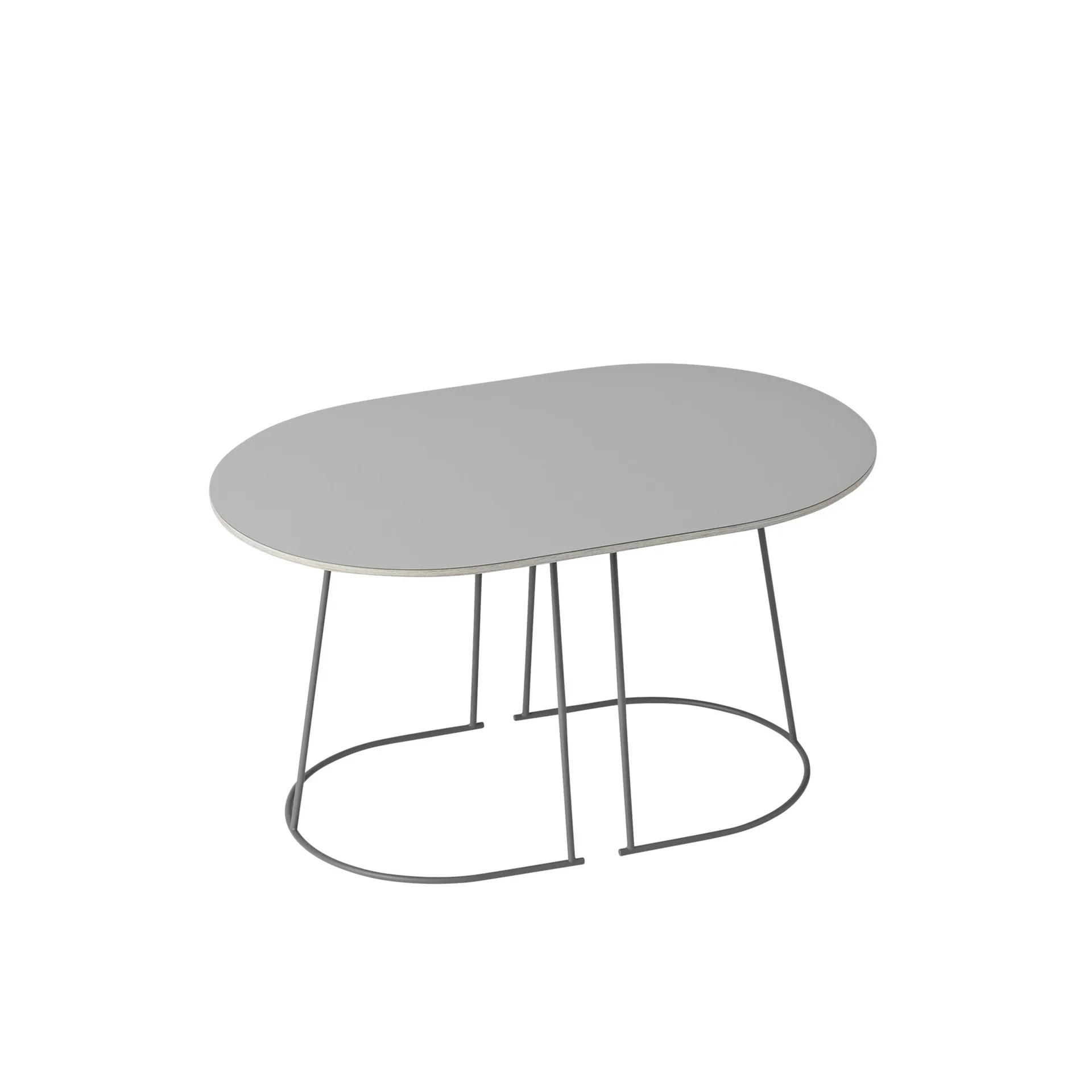 Airy mesa de centro pequena, Cinza Muuto