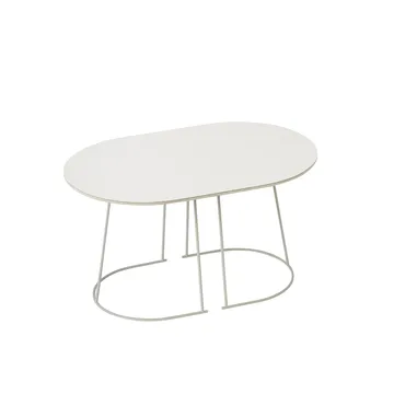 Airy mesa de centro pequena - Off-white nanolaminado - Muuto