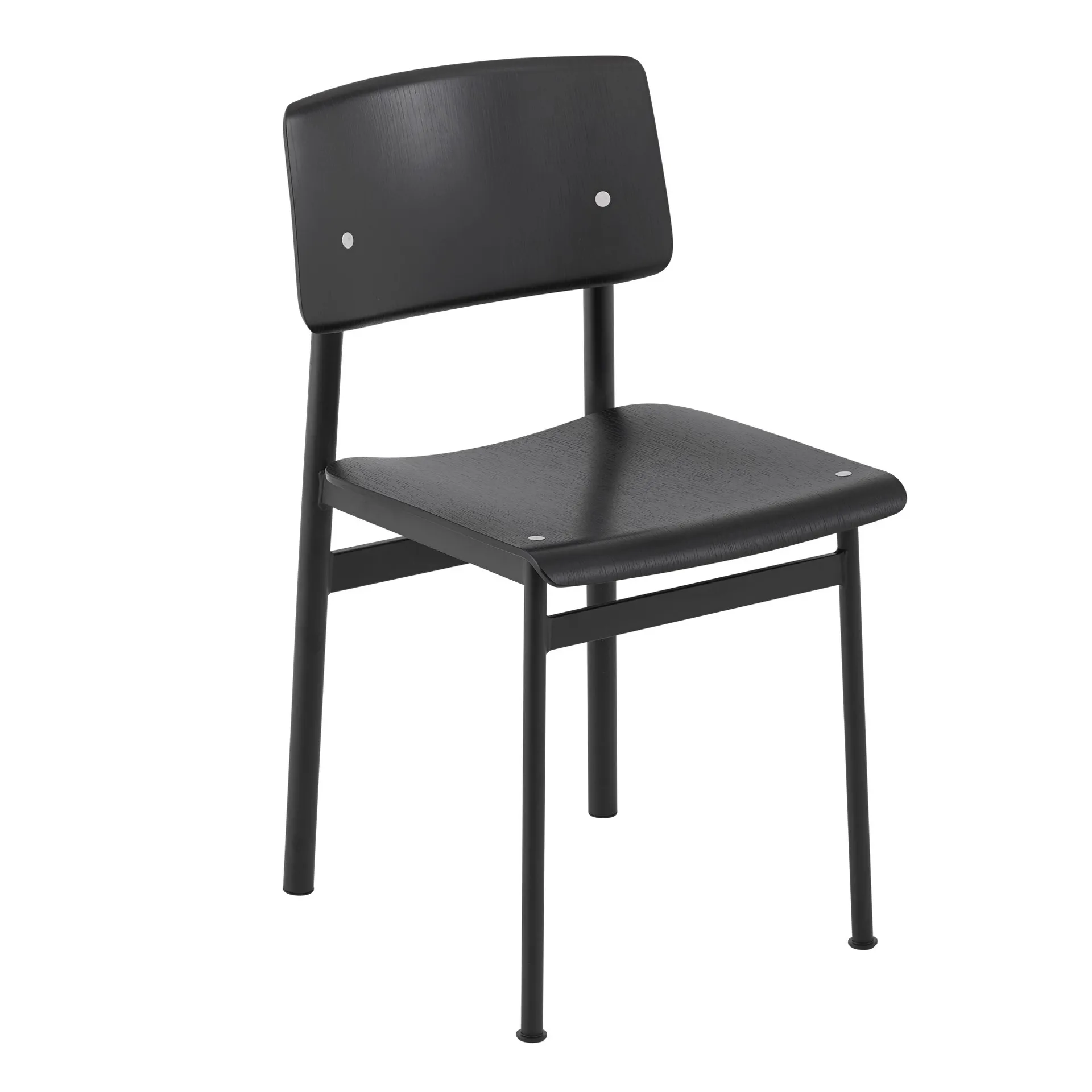 Almofada de assento cadeira Loft, Black-Black Muuto