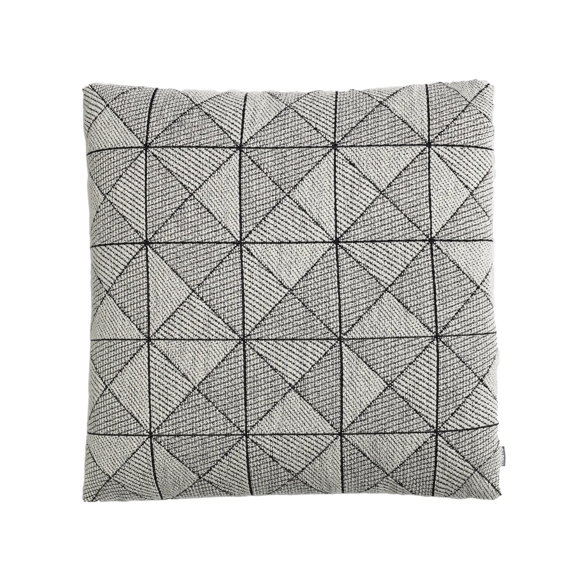 Almofada Tile 45x45 cm, preto-branco Muuto