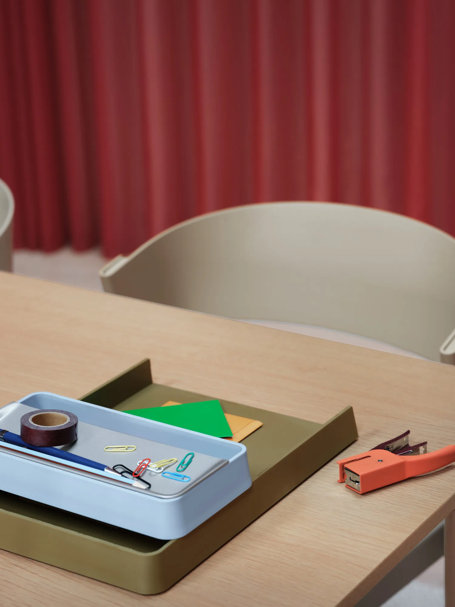 Armazenamento Arrange Desktop, Configuration 2 multi colored Muuto