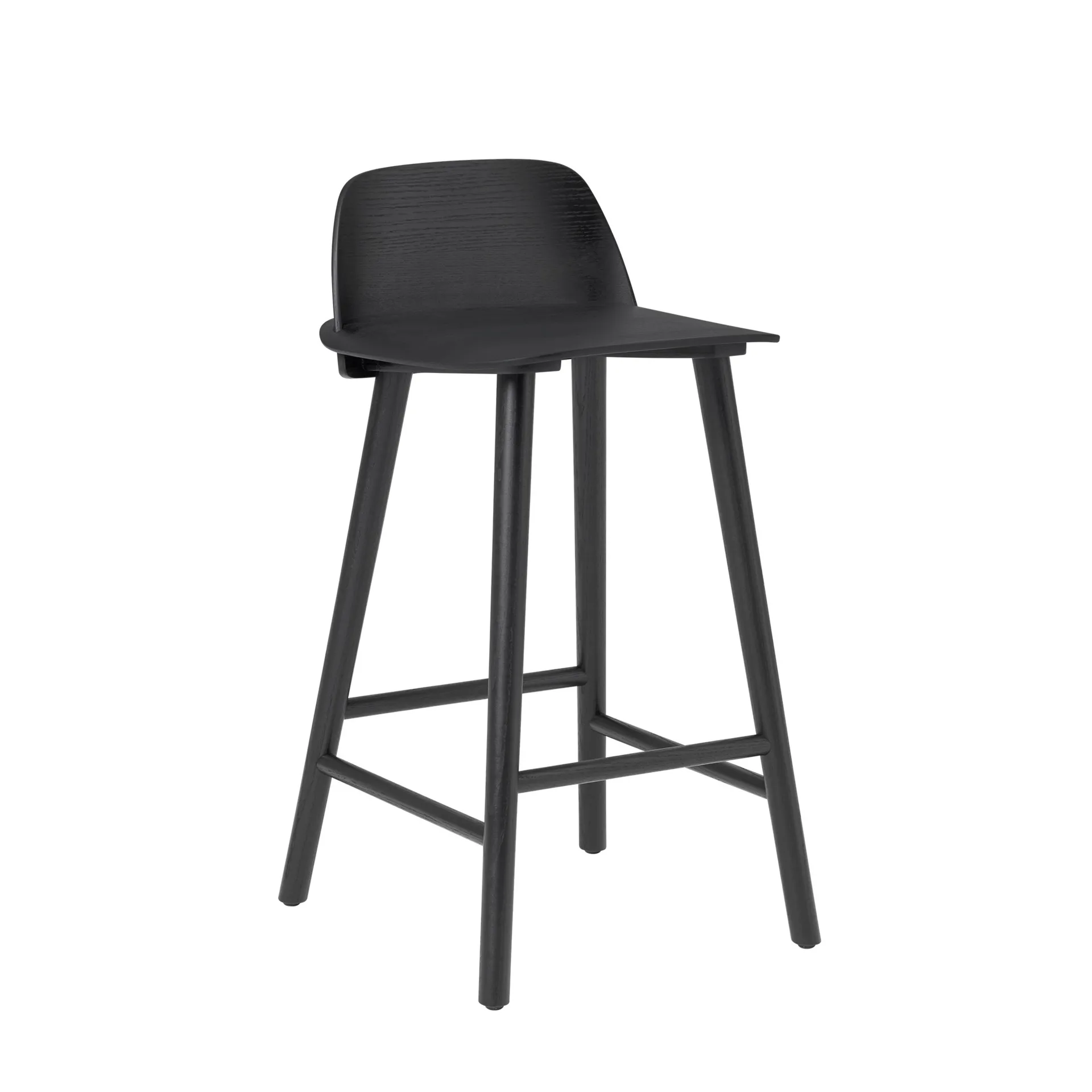 Banco alto Nerd 65 cm, Preto Muuto