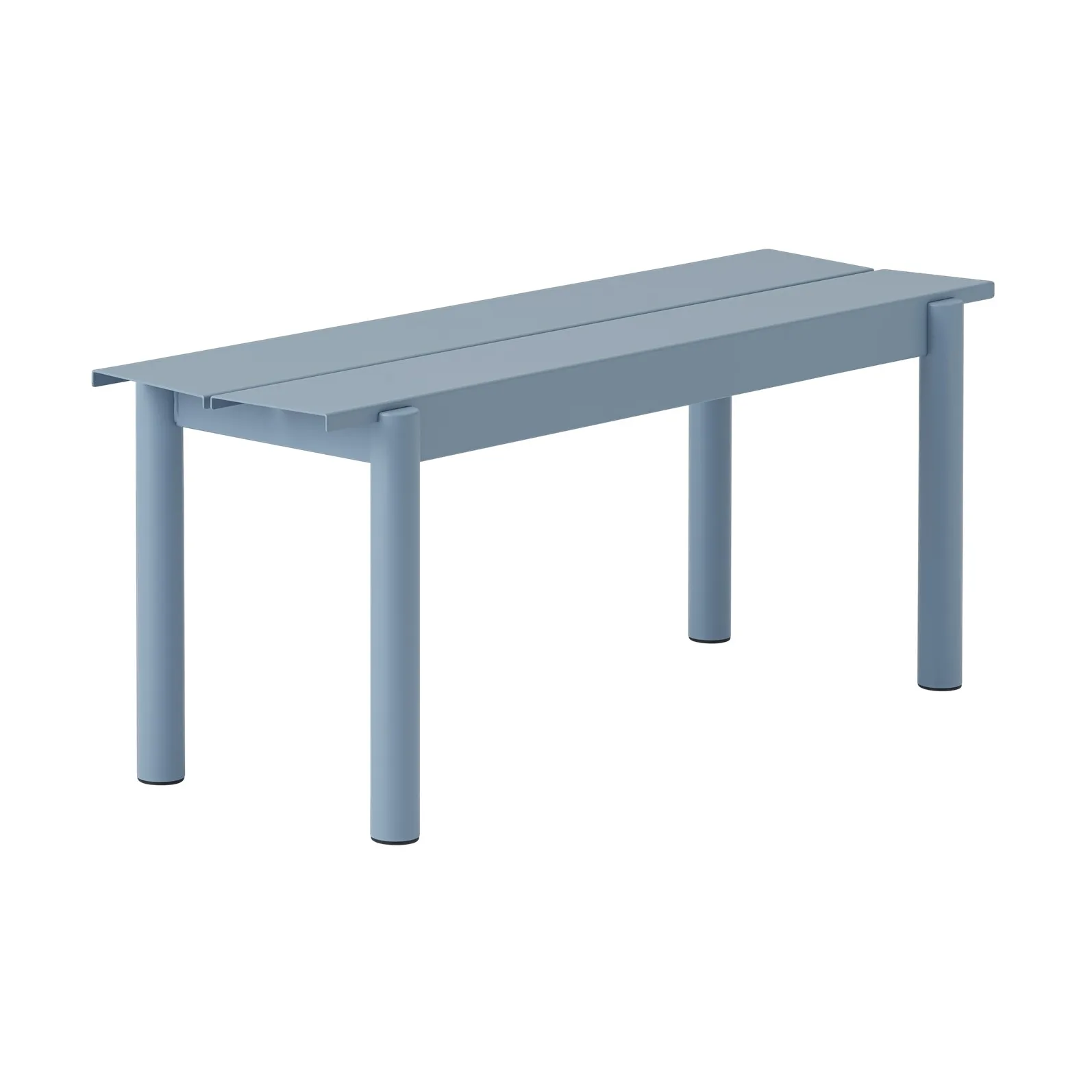 Banco de aço Linear 110 cm, Pale blue Muuto
