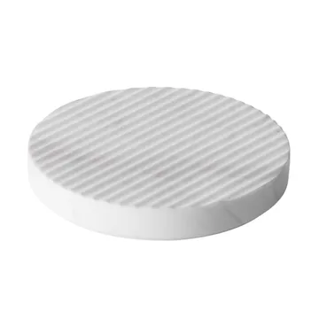 Base para copos Groove mármore  - branco pequeno - Muuto