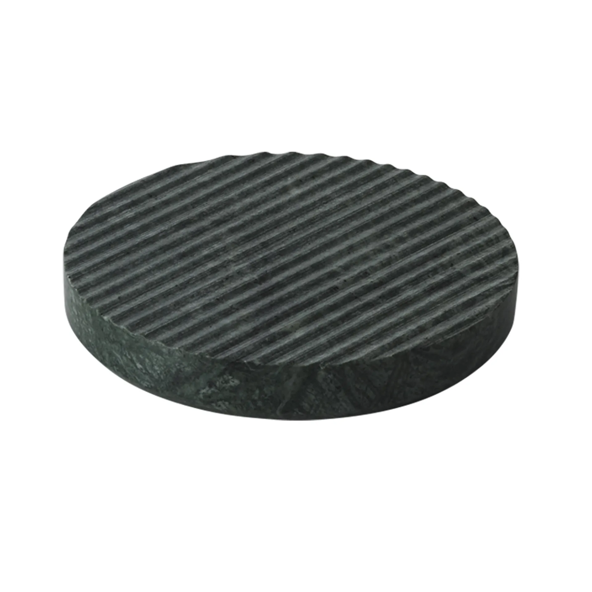 Base para copos Groove mármore , verde pequeno Muuto