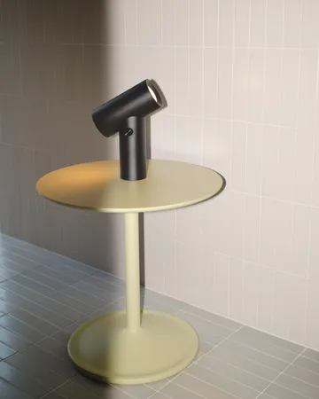 Beam candeeiro de mesa portátil - Preto, 26,2 cm - Muuto