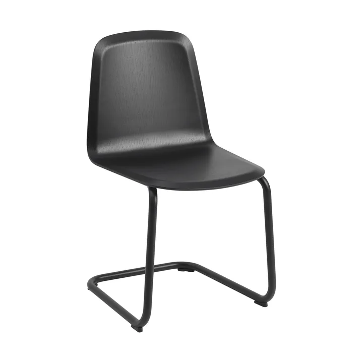 Brink Chair Cantilever Base cadeira - Preto - Muuto