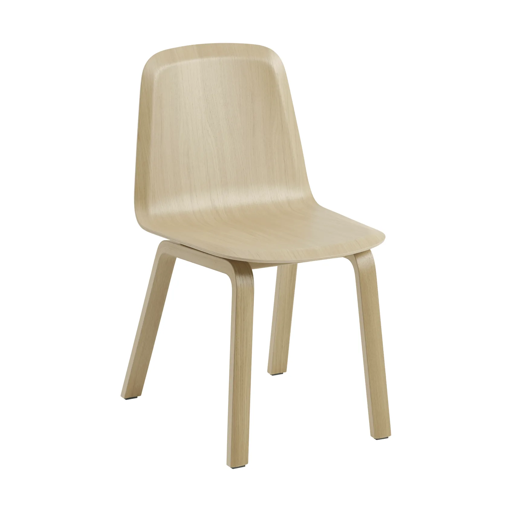 Brink Chair Wood Base cadeira, Carvalho Muuto