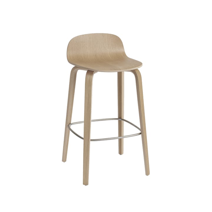 Cadeira bar Visu 65 cm - Carvalho-carvalho - Muuto